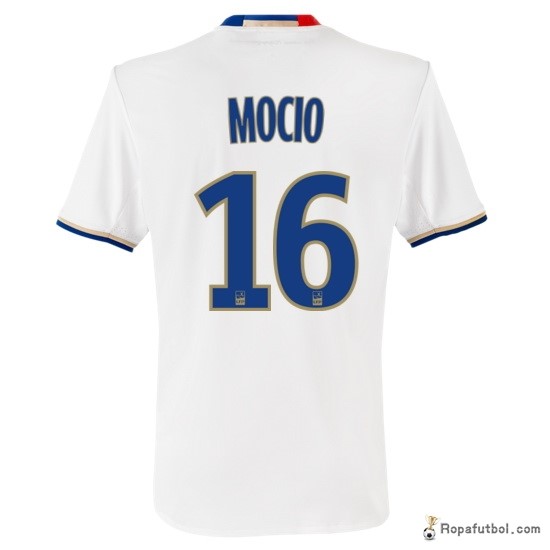 Camiseta Lyon Replica Primera Ropa Mocio 2016/17 Blanco